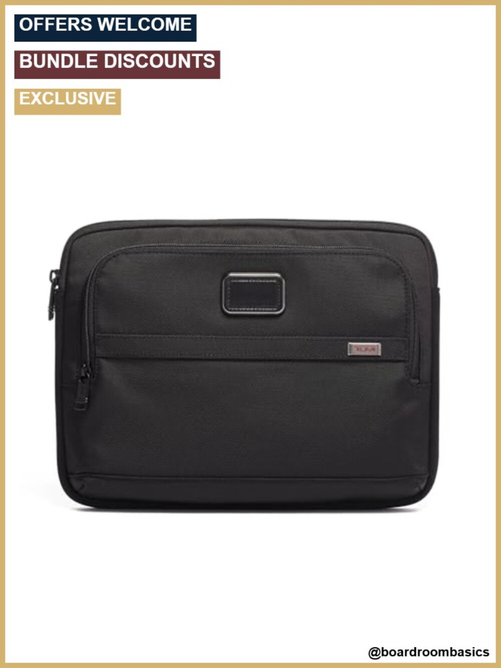 Alpha Laptop Cover Sleeve Fits Up to 13" Durable Business Travel